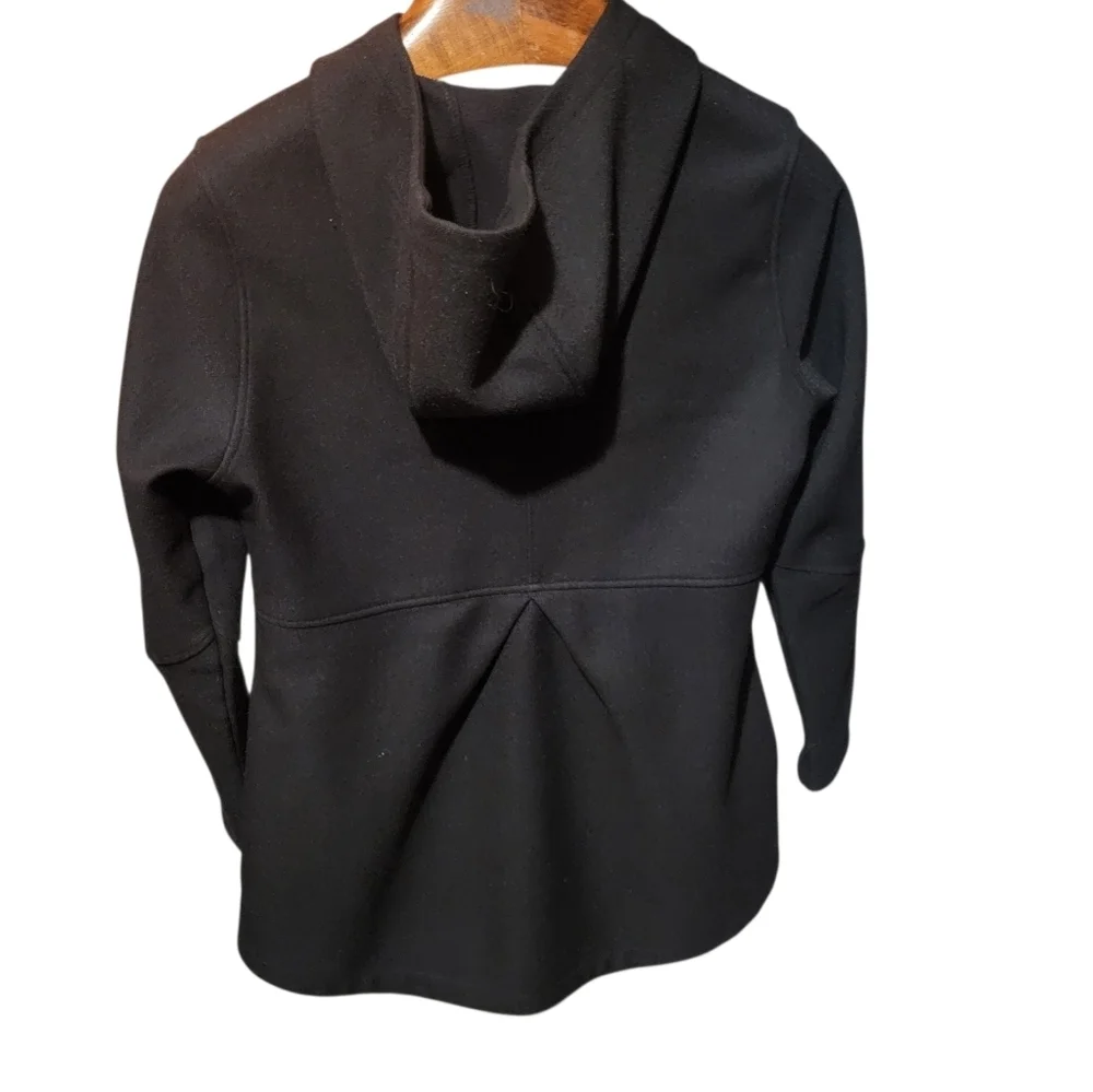 The North Face Womens Lightweight Hooded Performance Black Jacket Size Medium - Picture 2 of 6